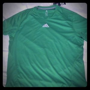 Adidas performance shirt.